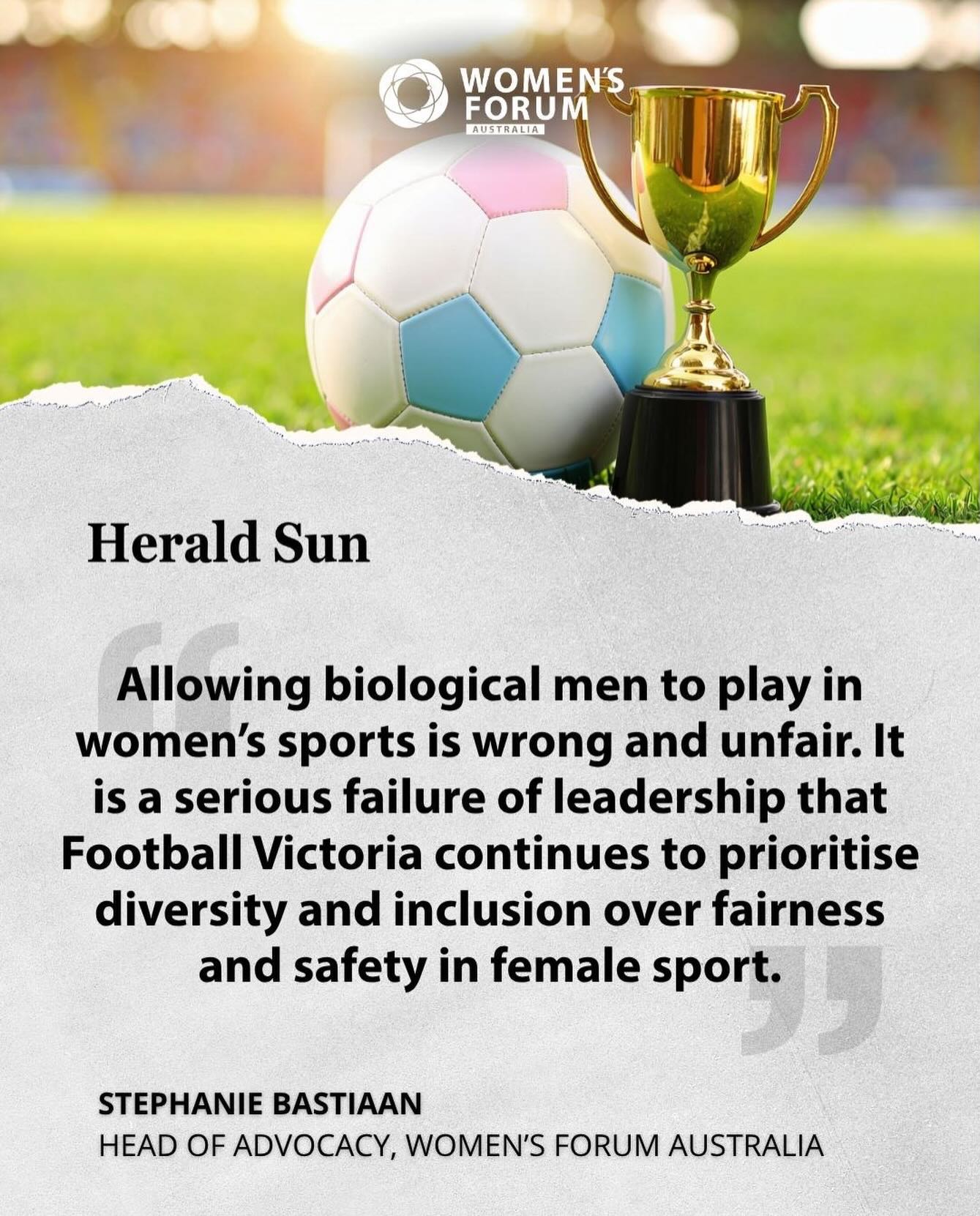 🚨⚽️ Once again, female athletes raised concerns about a male competing in their competition. Once again, they were igno